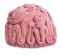 Qcbuegof Creative Cerebra Hat Warm Edge Hat for Adults Teenagers Cold Weather Skull Photo Shoots for Various Occasions Knitted Hat