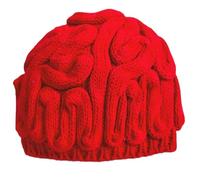 Qcbuegof Creative Cerebra Hat Warm Edge Hat for Adults Teenagers Cold Weather Skull Photo Shoots for Various Occasions Knitted Hat