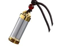 [Qcbuegof] Cremation Locket Necklace with Removable City Pendant for Ashes