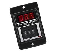 Qcbuegof Digital Counter with Preset Production Line Maintenance Instrument for Accurate Counting in Various Situations Simple Operation Switch