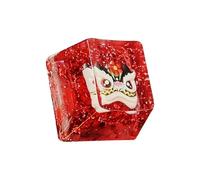 Qcbuegof Elegant Mechanical Keyboard Key Cap with Clear Feature OEM Resin Key Cap Solid Constructions Oilproof Keyboard Accessories Mechanical Keyboard Accessories