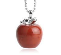 Qcbuegof Elegant Natural Stone Necklace Stylish Fruit Necklace Stone Texture For Everyday Wear And Special Occasions Unique