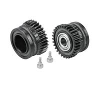 Qcbuegof Extruder Equipment All Metal Integrated Gear Coating Hardened Steel Drinks Extruder Extruder Wheel for K1c Printing Long Time Upgrade
