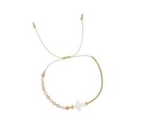 [Qcbuegof] Fashion Beaded Cross Charm Accent Multicolor Crystal Bangle Handcrafted Design Artistic Cross Beads Wrist Accessories, フリーサイズ