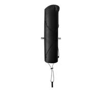 Qcbuegof Folded Staff Travel Storage Case for Outdoor Packing, Black | Hiking Travel Packs, Oxford Fabric Staff Sleeve with Access for Camp Packing and Trail Travel