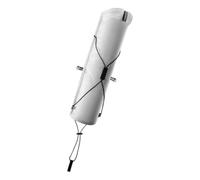 Qcbuegof Folded Staff Travel Storage Case for Outdoor Packing, White | Hiking Travel Packs, Oxford Fabric Staff Sleeve with Access for Camp Packing and Trail Travel