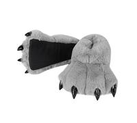 Qcbuegof Furry Animal Paws Slippers Plush Feet Paws Slipper None Slip House Shoes For Christmas Halloween Women Men Adults Women Plush Paw Slippers Funny Novelty