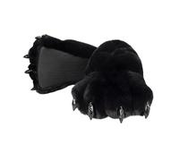 Qcbuegof Furry Animal Paws Slippers Plush Feet Paws Slipper None Slip House Shoes For Christmas Halloween Women Men Adults Women Plush Paw Slippers Funny Novelty