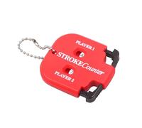 Qcbuegof Golfs Score Handheld Scorer Score Display Golfs Mobile Phone Count Shot Sport Clicker with Key Ring for Golfs Game Count Score Counter