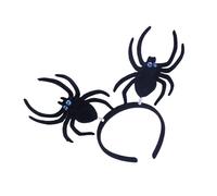 Qcbuegof Halloween Spiders Headband Day of Death Flehing Arachnid Hairband Cosplay Costume Headpiece for Adults Festival Headpiece Halloween Costume Headband