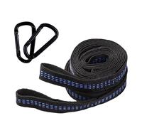 Qcbuegof Hammock Hammock Hanging Strap Outdoor Hammock Strap Strong Nylon Hammock Belt Pack of 2