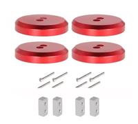Qcbuegof High Performance Aluminium Jacking Adapter Set Chassis Scratch Prevention Safe for Luxury Vehicles Models Aluminium Lift Pad Adapter