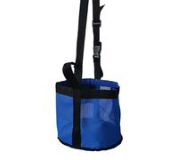 Qcbuegof Horse Food Bag Feeding Hay Bag Hay Bowl with Adjustable Strap Horse Feed Bag Hay Storage Slow Feed Bucket Horse Food Bag