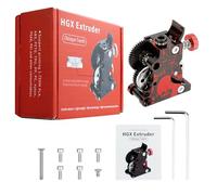 Qcbuegof Improved Lite Extruder Helical Tooth Large Wheel Drive Extruder Gear Camouflage Metal Wear Resistant Drives Wheel Extruder Machine