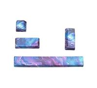 Qcbuegof KeyCap Set OEM Height for Enter Key 6.25U SpaceBar 4 Pieces Keyboards FADE Proof for Mechanical Keyboards Adjustment Office Keyboard Enhancements