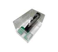 Qcbuegof Large Clear Crickets Habitat Box Easy To Clean Detachable Base And Removable Lid For Home Use Educational Observation