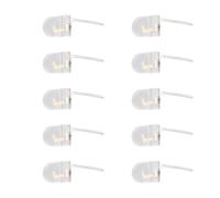 Qcbuegof LIR2032 Single Slot 20 x 3.2 mm Battery Holder Box for Remote Type Toy Secure Inverted Cover and Switch Control Switch Pack of 10