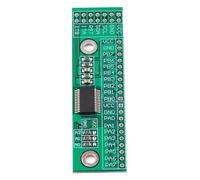 Qcbuegof MCP23017 Embedded Development GPIO Module, I2C Interface Expansion Board with 16 Channel Layout, Compact PCB Form for Organized Project Wiring