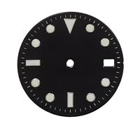 Qcbuegof Mechanical Movement Men's Watch Dive Texture Luminescence Movements For Various Movements Watch Adjustment, Black
