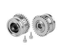 Qcbuegof Metal Extruder Equipment for K1C Filaments Drive Gear Upgrades Printer High Hardness Mechanical Transmission System Transmission