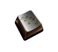 Qcbuegof Metal Key Cap, The Big Dipper Metal Key Cap, Replacement for Mechanical Keyboards, Heat Resistant, 1 Piece Esc Keyboards