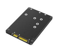 Qcbuegof MSATA Solid State Disc to 2 5 Inch SATA 3.0 Solid State Hard Drive Enclosure 6 Solid States Disc External Solid States Laptop SSDS Conversion