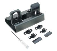 Qcbuegof Multifunctional Display Stand for Phone Watch Earphone Desktop Holder for Charging Cable (Cable Not Included) Aviation Aluminium Material