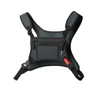 Qcbuegof Multifunctional Tactical Vest Unisex Chest Rigs Bag Mods Men Hip Hop Streetwear Chest Pockets Waterproof Sports Bag Outdoor Neck Pouch for Men