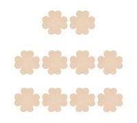 Qcbuegof Pack of 10 Travel Jewellery Display Pads Made of Storage Protection Pads Perfect for Storing Earrings and Necklaces