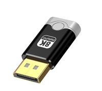 Qcbuegof Plugs Play EDID Emulator Port Adapter for Extended Desktop and Remote Work Virtual Display