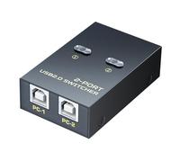 Qcbuegof Portable USB Sharing Switcher USB Printer Sharing Device for Students and Small Businesses Requires No Driver Switch Printer Release Device