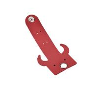 Qcbuegof PU Leather Cable Organisation Charging Cable Cord Earphone Holder Multi-Purpose Winder Holder Keeper Management Data Cable Management Clips