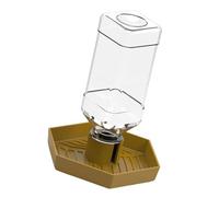 Qcbuegof Removable Food And Water Feeding Bowl For Bearded Dragons Reptiles Water Dispenser Automatic Water Feeder For Reptiles Space Saving Reptiles Bottle