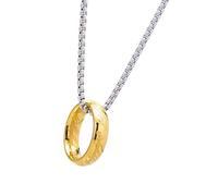 Qcbuegof Retro Charm Necklace Handmade Hip-Hop Neckchain For Women Men Stylish Metal Pendant Collarbone Chain Hip Hop Chain Necklace