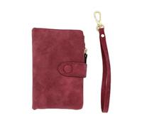 Qcbuegof Short Wallet for Women PU Leather Floral Print Credit Card Holder Wallets Money Pocket Coin for Various Occasions Coin Purse Pouch, a, Mass beauty