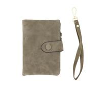 Qcbuegof Short Wallet for Women PU Leather Floral Print Credit Card Holder Wallets Money Pocket Coin for Various Occasions Coin Purse Pouch, d, Mass beauty