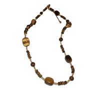 [Qcbuegof] Stainless Steel Sun Pendant Necklace with Natural Stones, Adjustable Clavicle Chain for Women, フリーサイズ, As described, No Gemstone