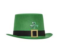 Qcbuegof STPATRICK DAY GREEN HAS WITH FOAM ROLL BRIMS TALL HAT IRISH National Party Hat Festival Accessories Irish Party Accessory Top