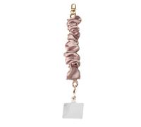 Qcbuegof Stylish Short Phone Strap Expandable 28 cm Offers Safety with Large Chain Designs for Students Who Have Professional Phone Lanyard