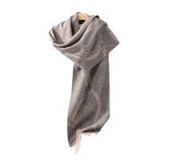 Qcbuegof Stylish Wool Stole Jacquards Woven Audlt Wool Scarf Warm And Fashionable Neckwear For Autumn And Winter Cold Weather Scarf