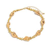 Qcbuegof Trendy Irregular Pearl Necklace Sophisticated Pearl Necklace Perfect for Women to appreciate the Timelesses Elegant Knowledge Irregular Pearl Statement, one size, As described, As described