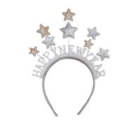 Qcbuegof Trendy Star Headgear Headband Hair Decoration For Parties Weddings And Stage Acts Lightweight And Easy To Use Party Costume Accessory