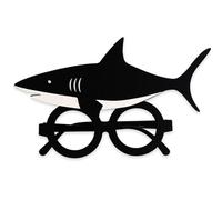 [Qcbuegof] Under the Sea Animal Glasses Theme Party Supplies Photo Booth Props Party Glasses Cartoon Sea Animal Glasses Funny Decorative Glasses