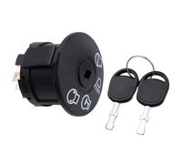 Qcbuegof Upgrades 0 Turn Mouse Ignition Switch with Key 5 Pin Designs Heat Resistant Switch Lawnmower Ignitions Key Switch Low Temperature Resistant