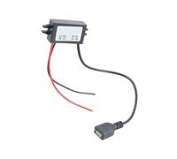 Qcbuegof USB Converter 12V-24V To 5V3A Power Converter For Car Motorcycle Solar Charging Phones Tablets Cameras Devices Charger