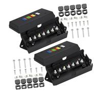 QccHieUs 2X 7 Way Trailer Wiring Junction Boxes Quick Identification Thickened Hardware 7