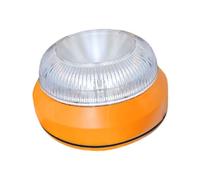 QccHieUs Flashing Emergency Warning Light, Portable, Waterproof, Compact, with Base