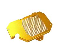 QccHieUs Motorcycle Radiator Guard Water Tank Protection Net Accessories Aluminum Alloy Repair Install Protection, Gold