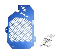 QccHieUs Motorcycle Radiator Guard, Water Tank Protection Net, Multi-function Accessory Modification, Radiator Cover to Be Installed, Blue