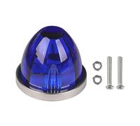 QccHieUs Side Marker Light, Watermelon-shaped Surface Light, Warning Light, Vehicle Trailer Replacement Part, Blue